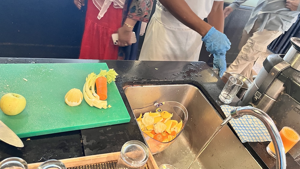 フレッシュジュースエリア