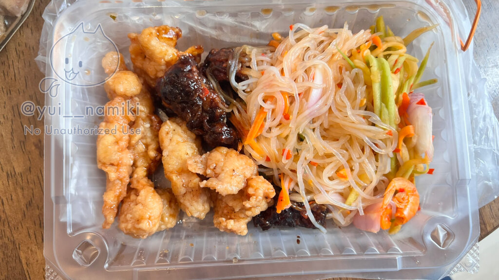 タイ料理のお店のタイ料理